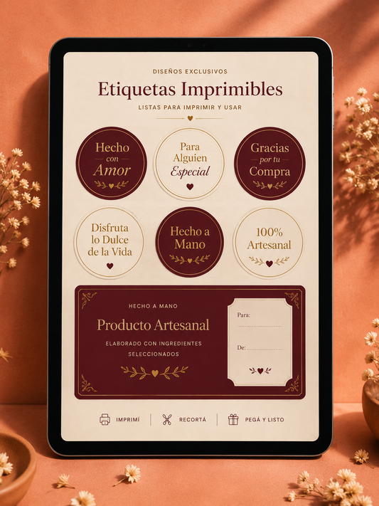 Pack de Etiquetas y Packaging